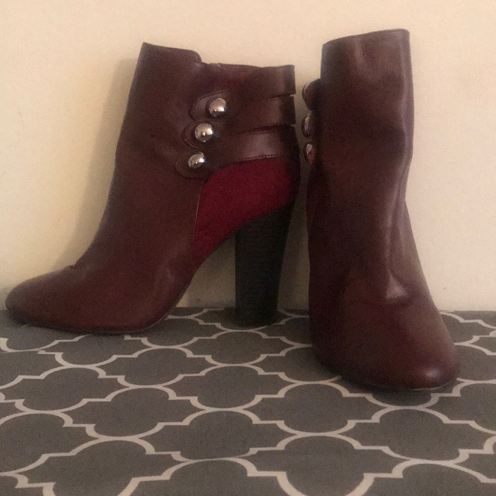 Burgundy Boots